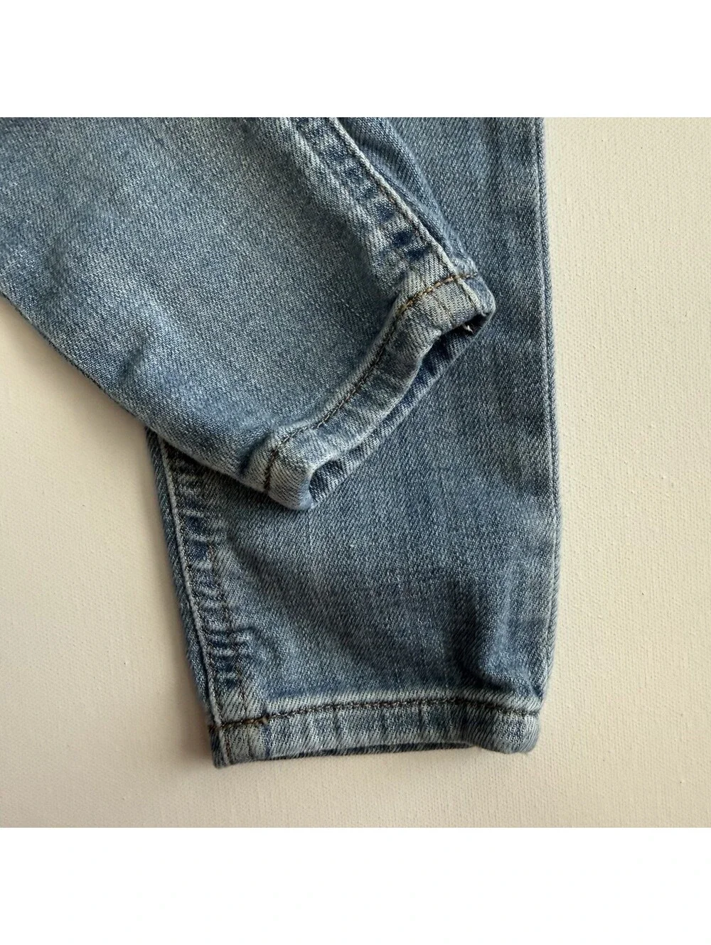 Polo Ralph Lauren Tompkins HR Skinny Jeans Girls Size 5 Distressed Light Wash